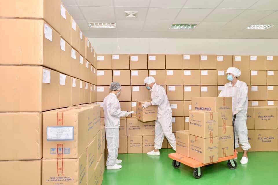 Một vài hình ảnh nhà máy sản xuất mỹ phẩm được Thái Dương thi công đi vào sản xuất