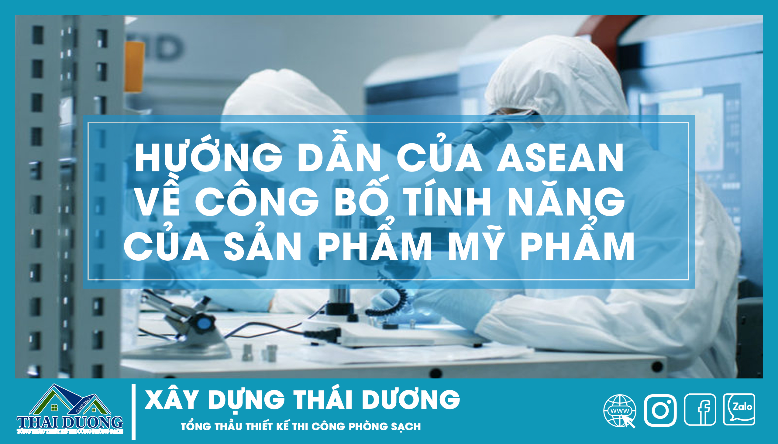 Hướng dẫn của asean về công bố tính năng của sản phẩm mỹ phẩm