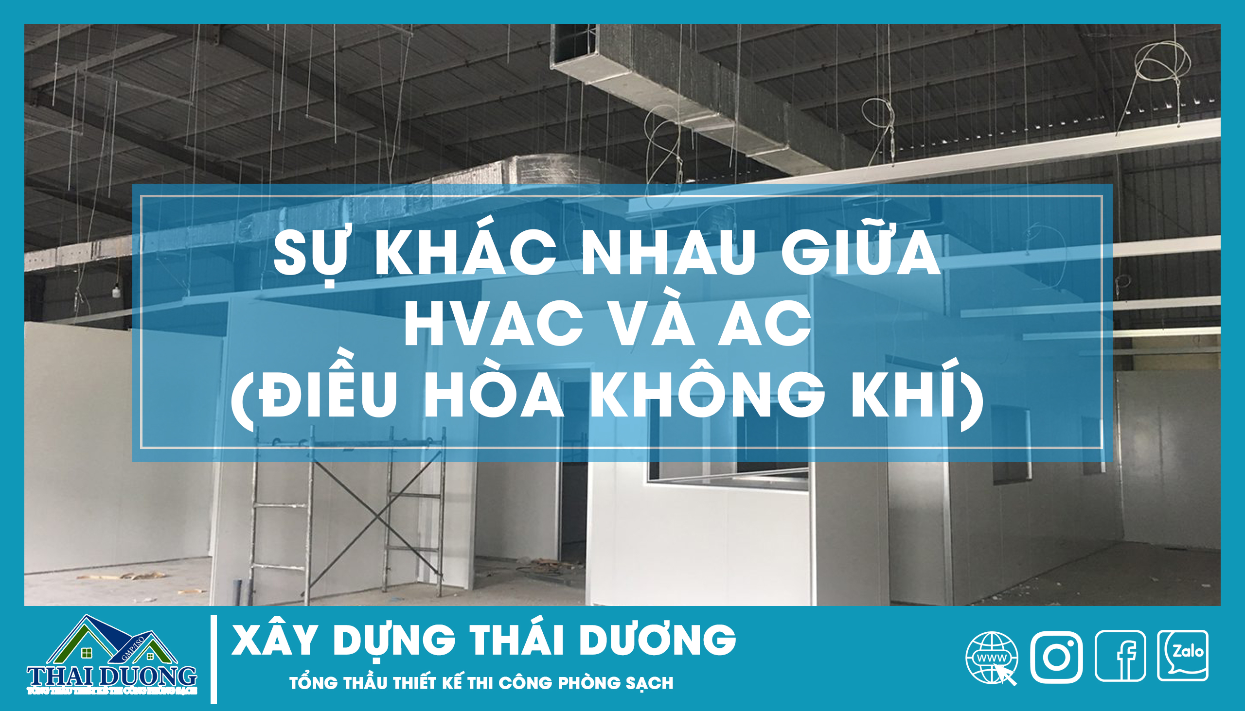 Sự khác nhau giữa HVAC và AC (Điều hòa không khí) ?