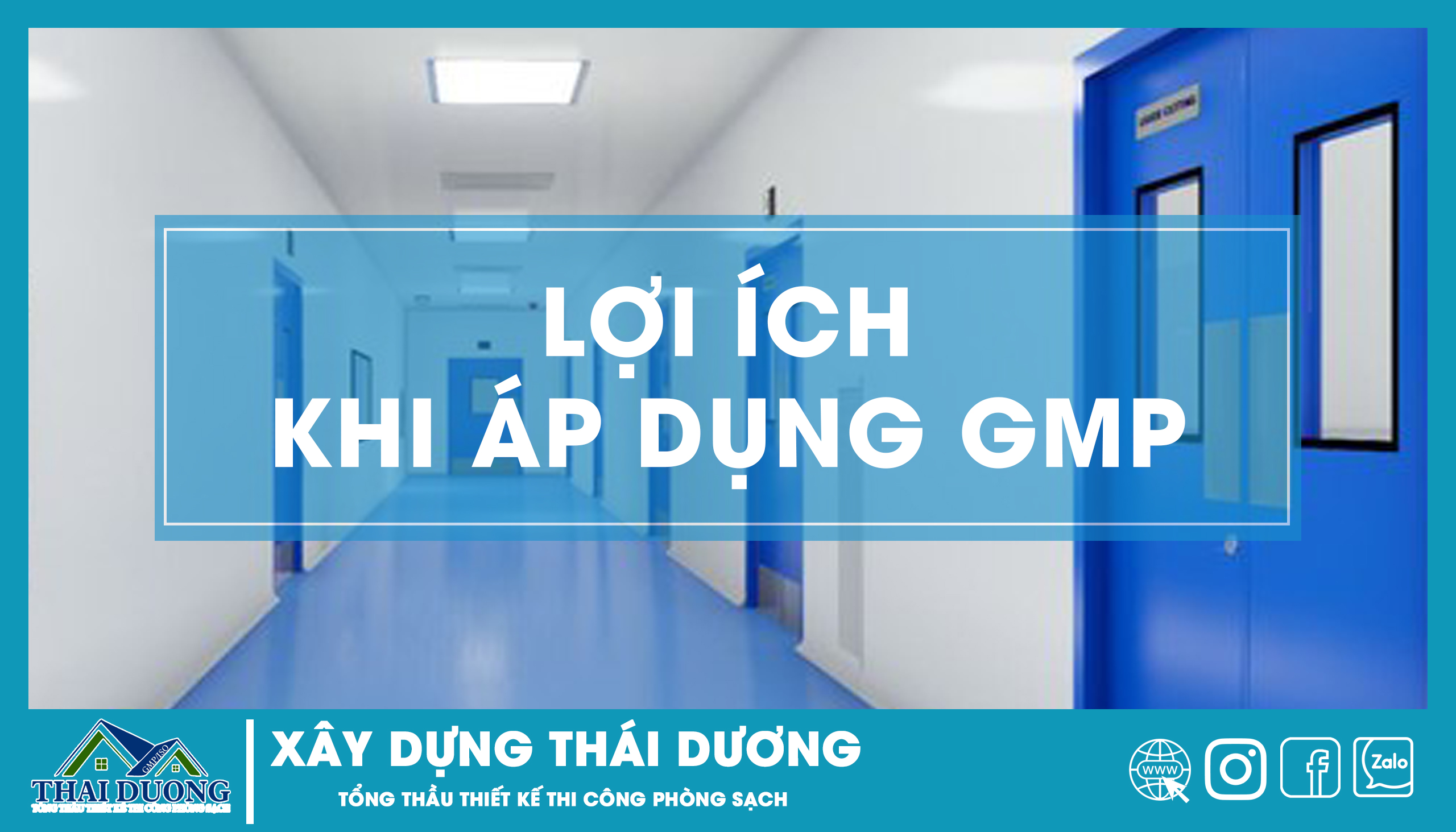 Lợi ích khi áp dụng GMP ? - Thiết kế thi công nhà xưởng mỹ phẩm Thái Dương