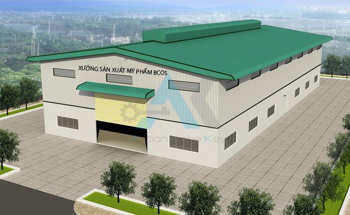 Tiêu chuẩn xây dựng nhà máy sản xuất mỹ phẩm đảm bảo an toàn