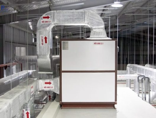 AHU trong nhà máy mỹ phẩm: Nguyên lý hoạt động và vai trò trong kiểm soát môi trường sản xuất