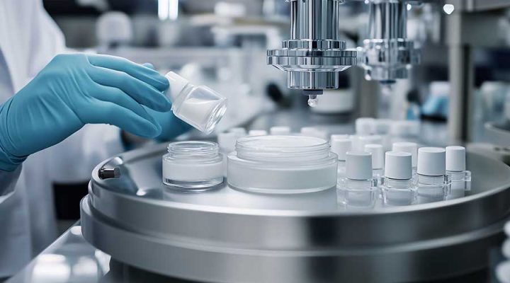 Nha may gia cong my pham la don vi chuyen nghien cuu san xuat dong goi va cung cap cac dong san pham cham soc da lam dep